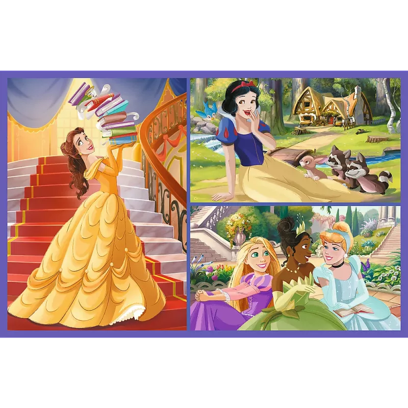 TREFL Dėlionė - 2x70 - Pasakų Dienos - Disney Princesės 34440