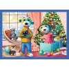 TREFL PUZZLE 4-in-1 Puzzle – Pas Treflikus sninga – Trefl 34657