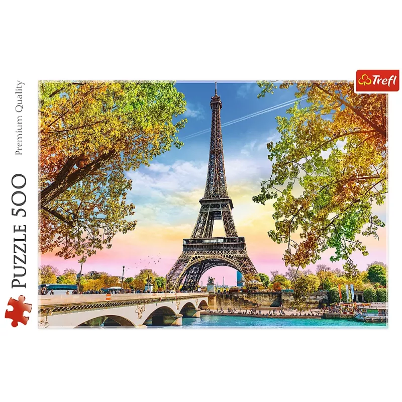 TREFL Puzzle 500 vnt. Romantiškas Paryžius Trefl 37330