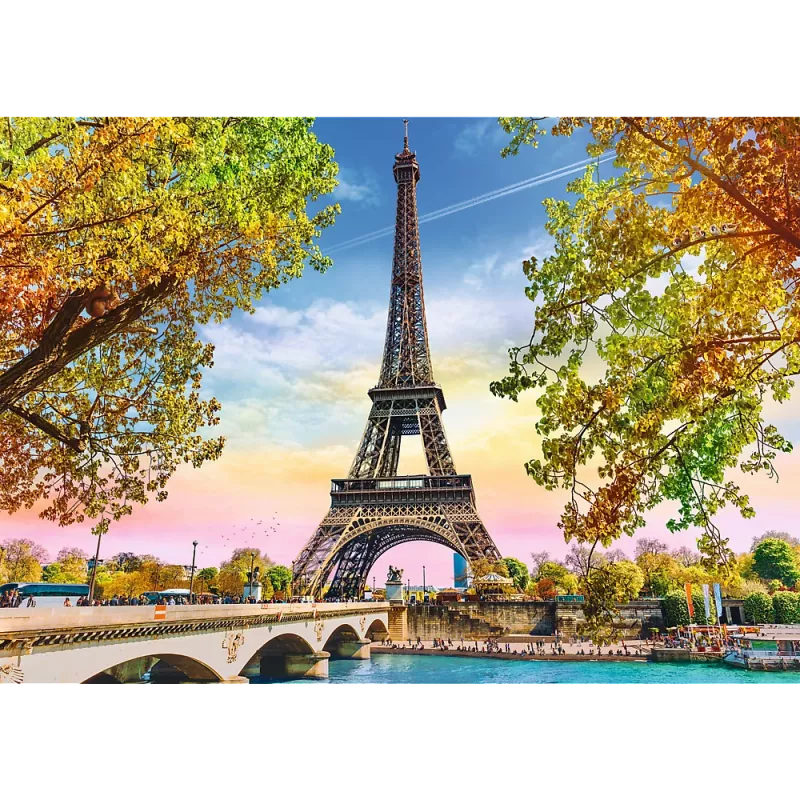 TREFL Puzzle 500 vnt. Romantiškas Paryžius Trefl 37330
