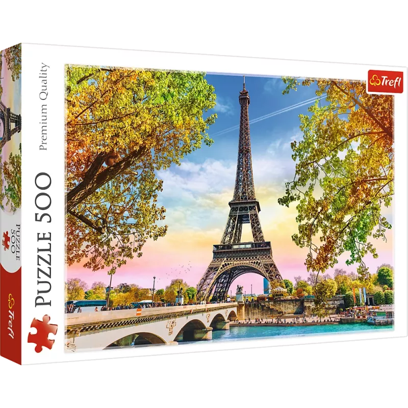 TREFL Puzzle 500 vnt. Romantiškas Paryžius Trefl 37330