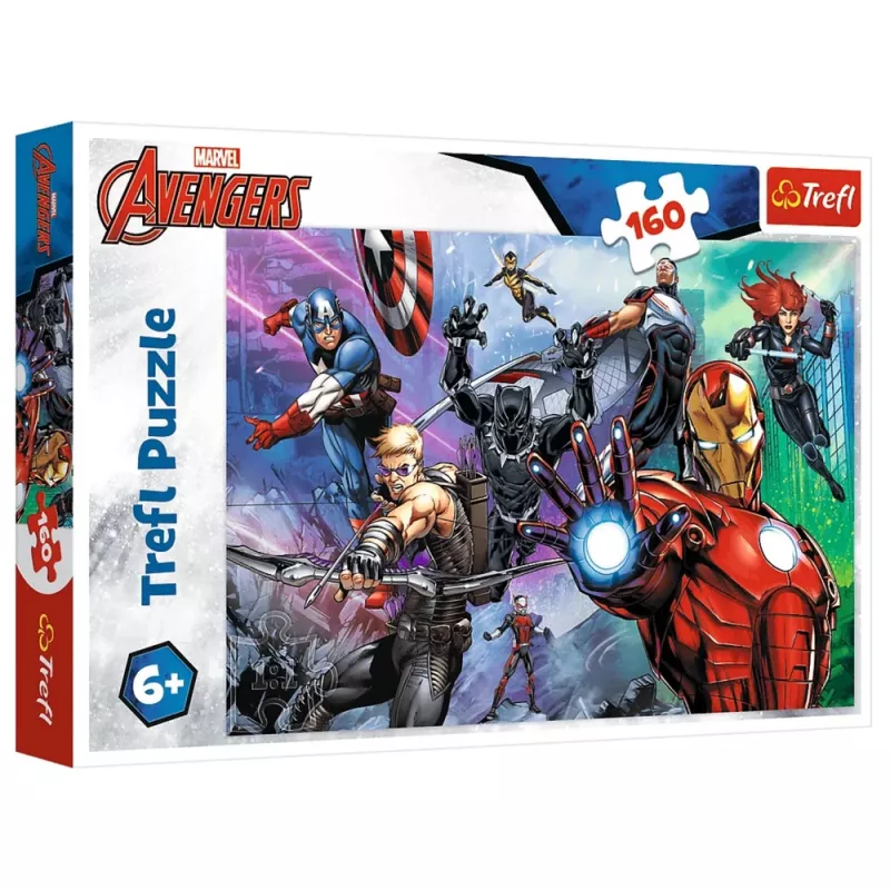 TREFL PUZZLE Marvel Puzzle 160 vnt. Always Ready Heroes