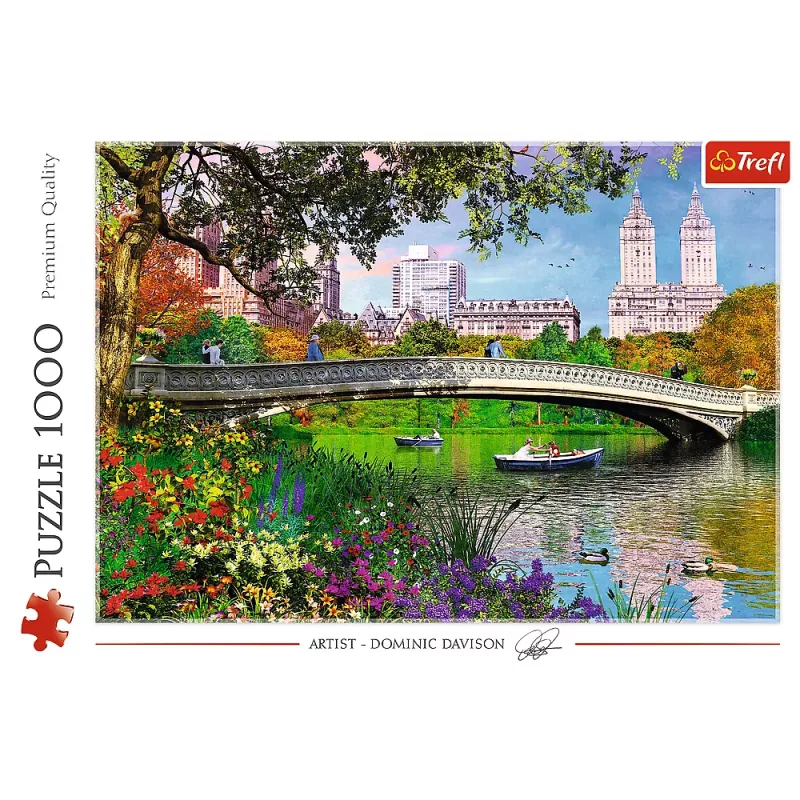 TREFL PUZZLE Dėlionė 1000 dalių Centrinis parkas, Niujorkas