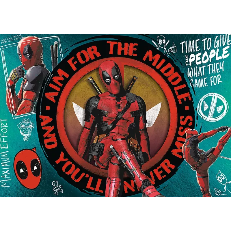 TREFL PUZZLE Dėlionė - 1000 Premium Plus - Deadpool Trefl - 10835