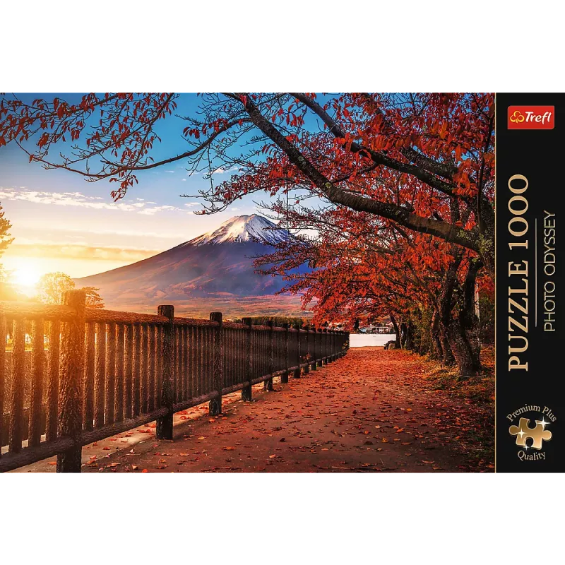 TREFL PUZZLE Dėlionė - 1000 Premium Plus - Photo Odyssey: Fudzijama Trefl - 10817