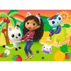 TREFL PUZZLE Dėlionė - 20 miniMaxi - Spalvinga diena su Gabby - Trefl 56041
