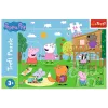 TREFL PUZZLE Dėlionė - 24 Maxi - Linksmybės pievelėje - Paršelis Pepa 14342