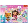 TREFL PUZZLE Dėlionė – 24 Maxi – Gabby's Cat World – Trefl 14381