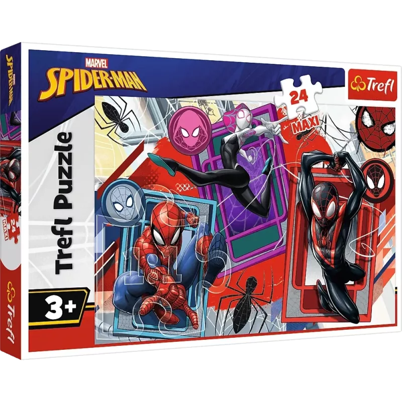 TREFL PUZZLE Dėlionė 24 Maxi - Spider Senses / Disney Marvel Spiderman Trefl 14366