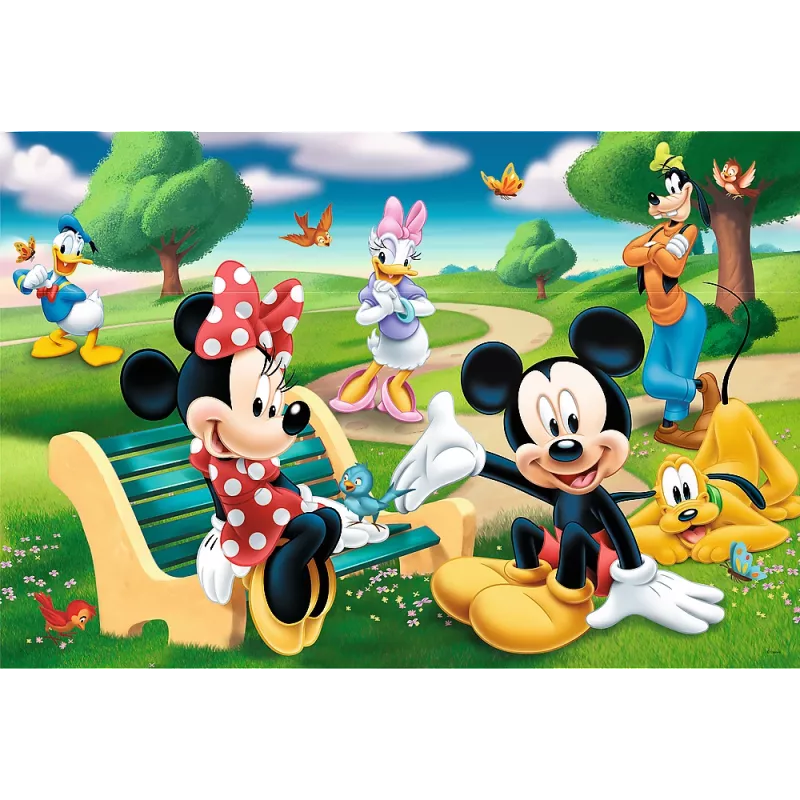 TREFL PUZZLE Dėlionė - 24Maxi - Peliukas Mikis su draugais - Disney Standartiniai Veikėjai