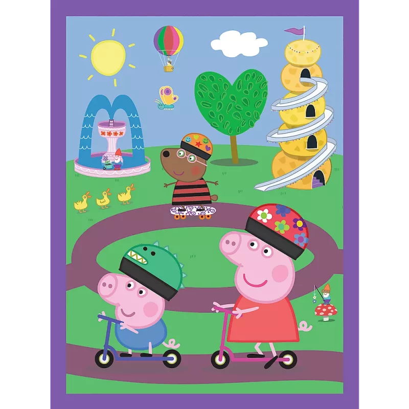 TREFL PUZZLE Dėlionė - 2in1 + Memo - Linksmos akimirkos su Peppa Pig Trefl 25885