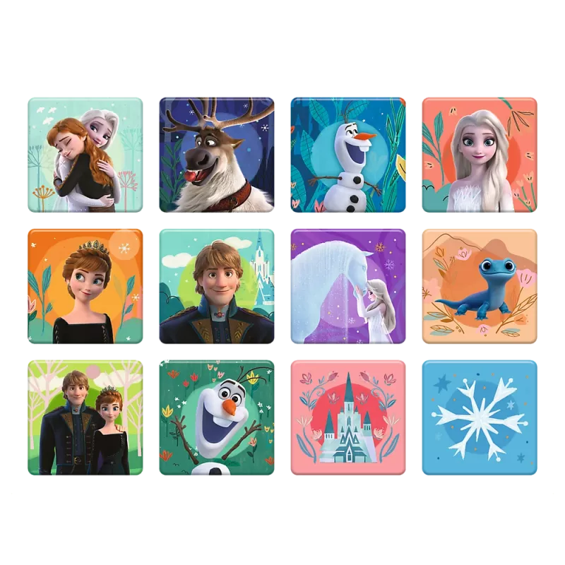 TREFL PUZZLE Dėlionė - 2in1 + Memos Princesės savo šalyje - Disney Frozen 2 93335