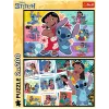 TREFL PUZZLE Dėlionė - 2x200 - Stitch's Merry Life - Disney Lilo and Stitch 13334