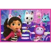 TREFL PUZZLE Dėlionė - 2x24 - Linksmybės su Gabi - Universali Gabi Lėlių Namelis Trefl 34433