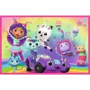 TREFL PUZZLE Dėlionė - 2x24 - Linksmybės su Gabi - Universali Gabi Lėlių Namelis Trefl 34433