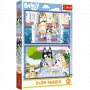TREFL PUZZLE Dėlionė 2x24 Funny Bluey BBC Bluey Trefl 34446