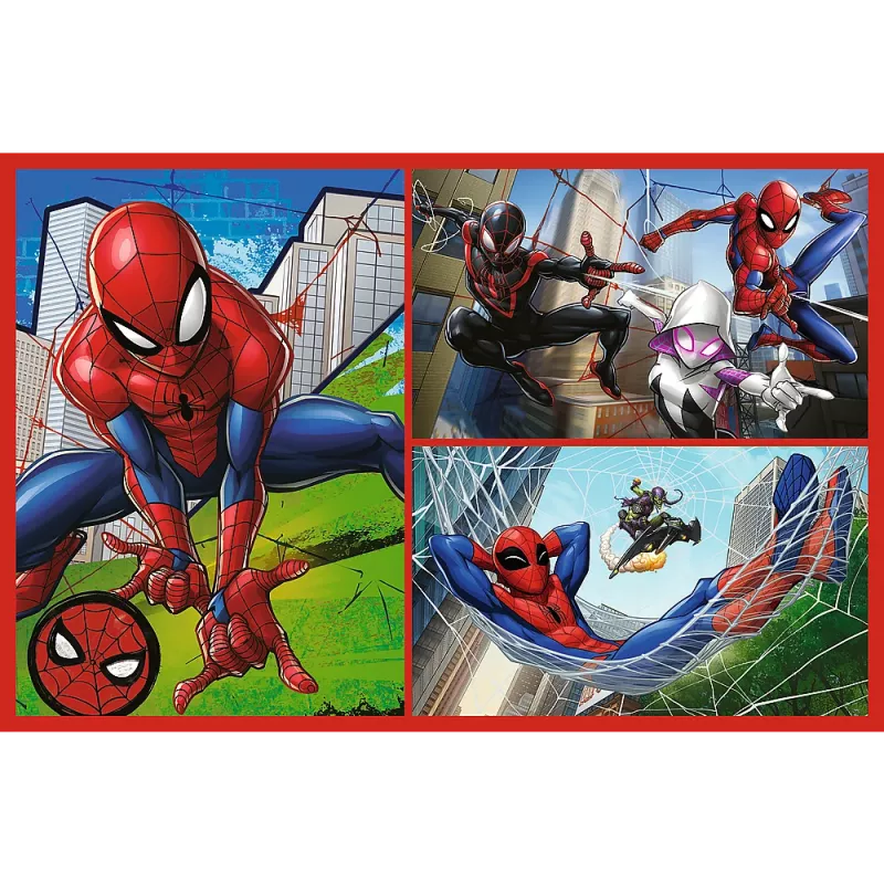 TREFL PUZZLE Dėlionė - 2x70 - Spider Stories - Disney Marvel Spiderman Trefl 34443