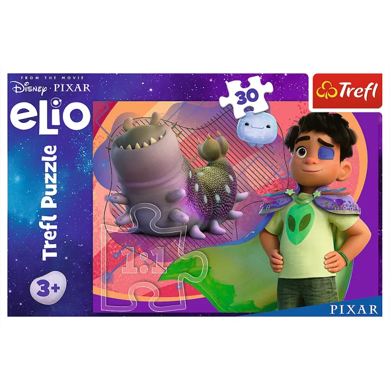 TREFL PUZZLE Dėlionė 30 – Atrask Elio – Disney Elio Trefl 18320