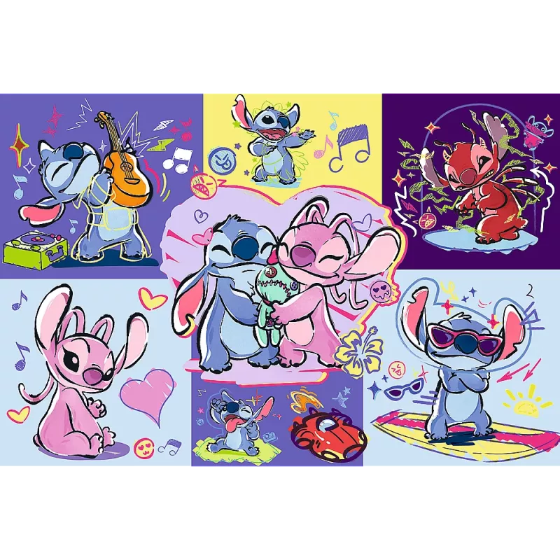 TREFL PUZZLE Dėlionė – 300 dalių – Spirited Stitch – Disney Lilo ir Stitch Trefl 23033