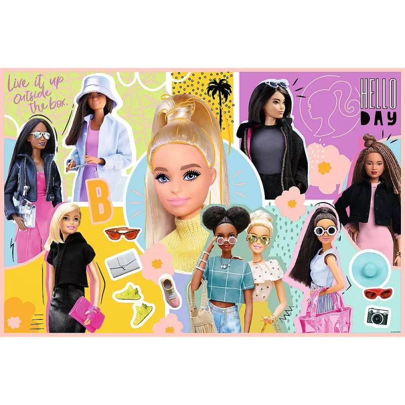 TREFL PUZZLE Dėlionė - 300 - Your Favorite Barbie - Mattel, Barbie 23025