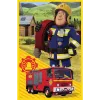 TREFL PUZZLE Dėlionė - 3x50 - Fireman Sam Fire Station Crew