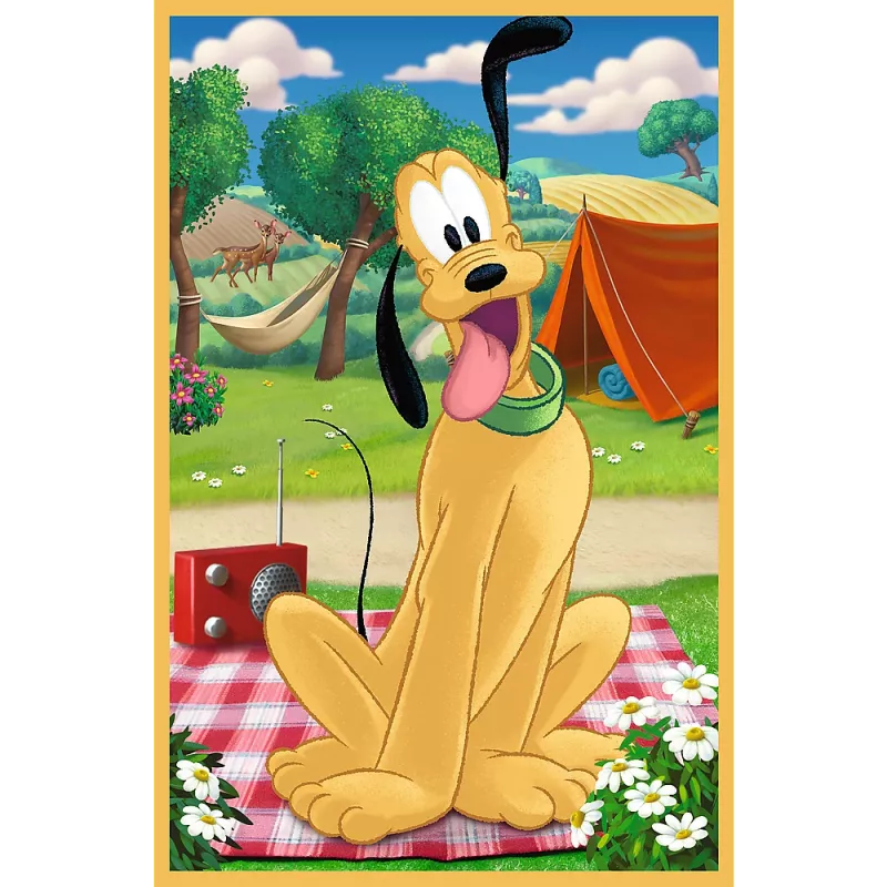 TREFL PUZZLE Dėlionė - 3x50 - Pelės atostogauja Disney Trefl 34881