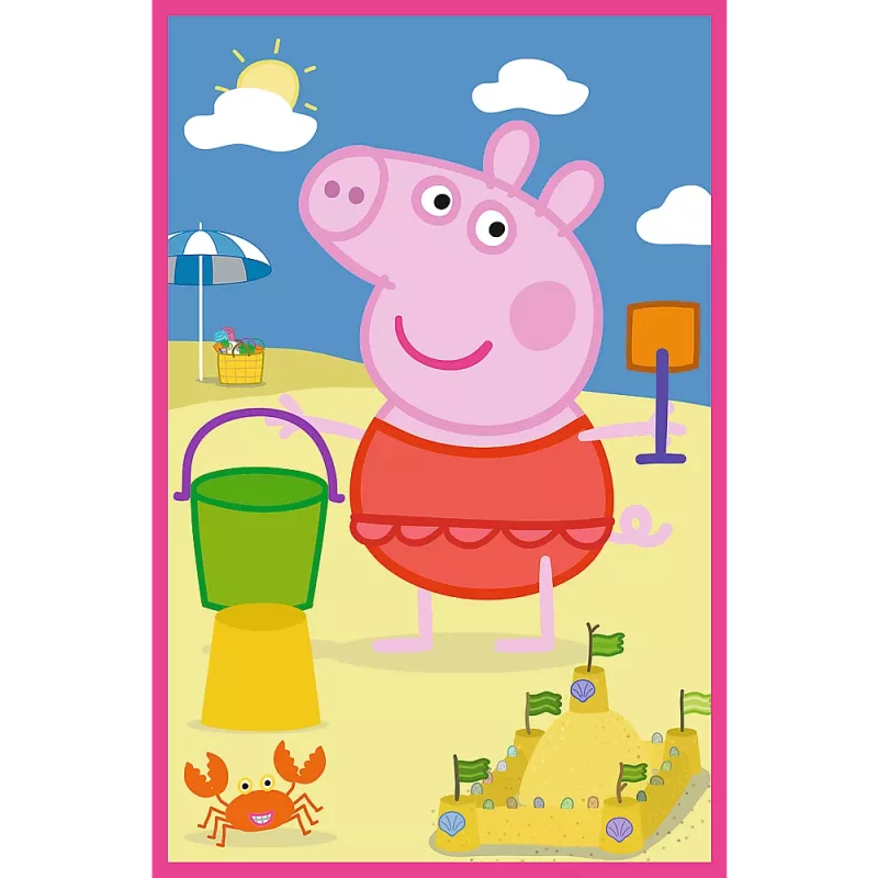 TREFL PUZZLE Dėlionė - 3x50 - The Power of Friendship / Peppa Pig Mix 70% 34877