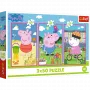 TREFL PUZZLE Dėlionė - 3x50 - The Power of Friendship / Peppa Pig Mix 70% 34877