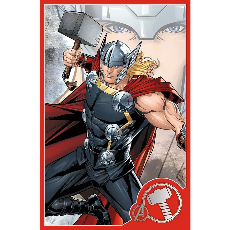 TREFL PUZZLE Dėlionė - 3x50 - Your Hero / Disney Marvel The Avengers Trefl 34891