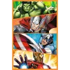 TREFL PUZZLE Dėlionė - 3x80 - Veiksmo kupinos dienos - Disney Marvel The Avengers Trefl 34883
