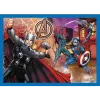 TREFL PUZZLE Dėlionė 4 viename Brave Avengers 26006