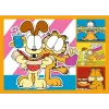 TREFL PUZZLE Dėlionė 4-in-1 – Garfield Loves Lasagna – Trefl 34673