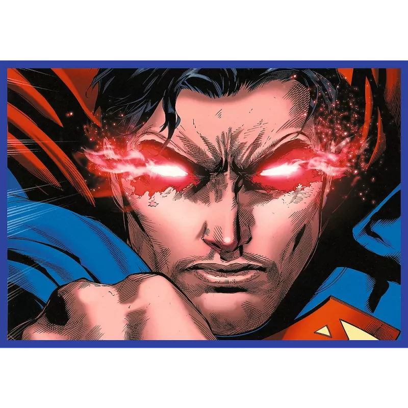 TREFL PUZZLE Dėlionė - 4x250 - Supermeno drąsa - Warner Superman Trefl 13340