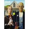 TREFL PUZZLE Dėlionė - 500 - American Gothic: Dog Edition Trefl 37526