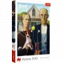 TREFL PUZZLE Dėlionė - 500 - American Gothic: Dog Edition Trefl 37526