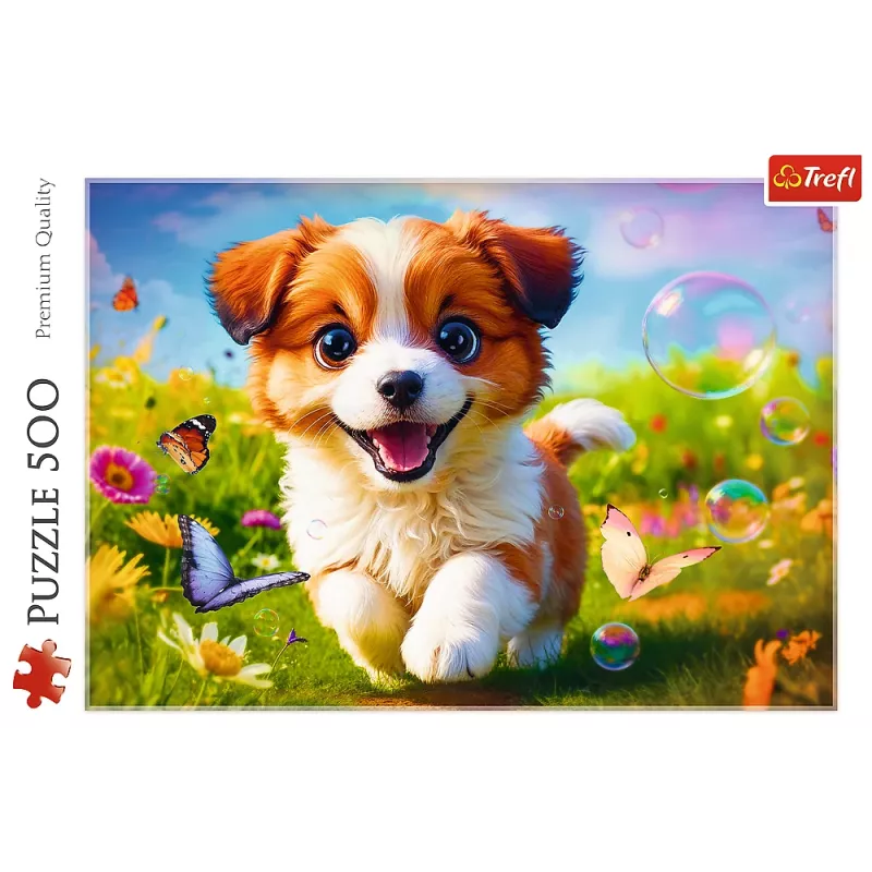 TREFL PUZZLE Dėlionė - 500 - Happy Dog Trefl 37524