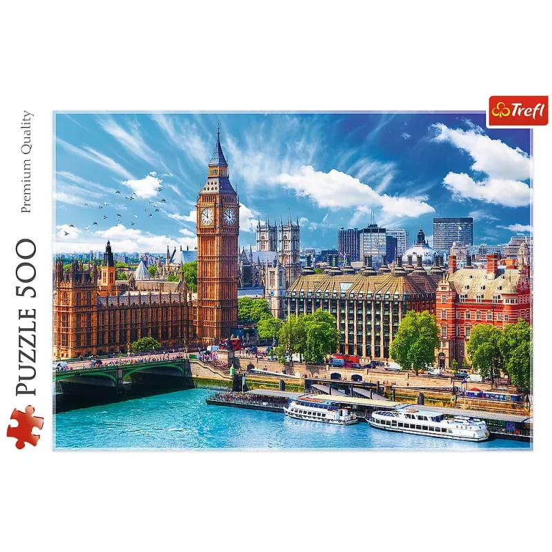 TREFL PUZZLE Dėlionė 500 dalių Sunny London - Trefl 37329