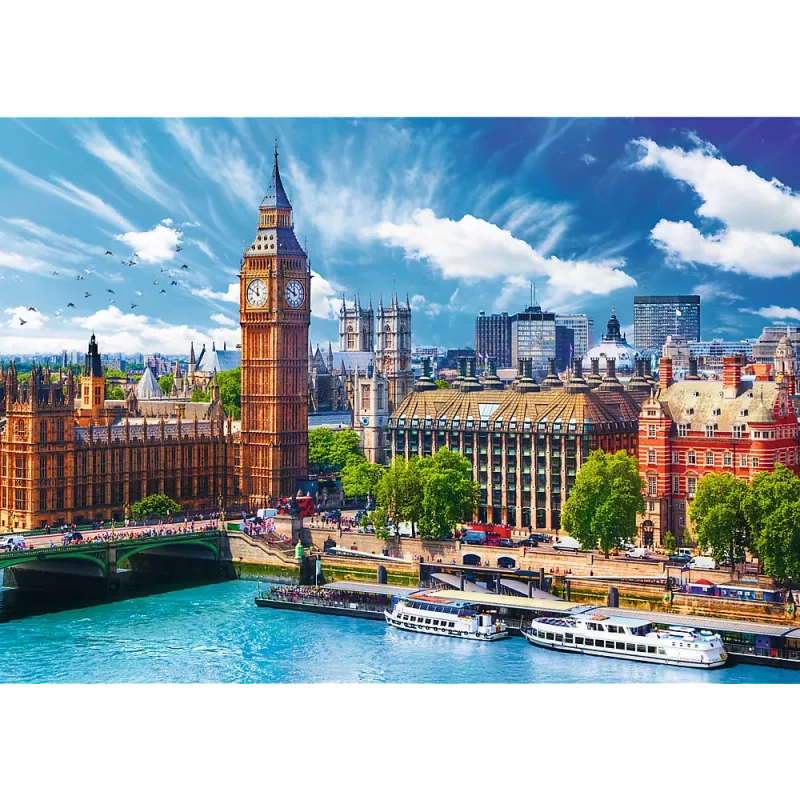 TREFL PUZZLE Dėlionė 500 dalių Sunny London - Trefl 37329