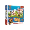 TREFL PUZZLE Dėlionė + Memos 2in1 Paw Patrol Šunų komanda veiksme