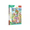 TREFL PUZZLE Dėlionė su blizgučiais Treflikų šeima 100 vnt. Blizgantys Treflikai Trefl 14833