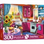 TREFL PUZZLE Dėlionė - 300 lengvų dalių - Rytas virtuvėje FSC Mix 70% 23102