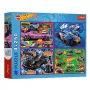 TREFL PUZZLE Dėlionės 4x250 – Hot Wheels – Lenktyniniai automobiliai – Trefl 13312