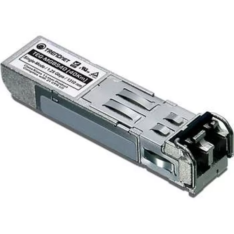 TRENDnet TEG-MGBS40 1000Base-LX SFP siųstuvo-imtuvo modulis, LC Duplex, 40km, 1310nm, vienmodis