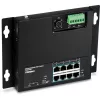 TRENDnet TI-PG102F pramoninis 8 prievadų Gigabit PoE+ jungiklis (240W, DIN bėgelis, IP30, be ventiliatoriaus)