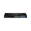TRENDnet TPE-204US 20 prievadų Gigabit Web Smart UPoE komutatorius, 370W PoE biudžetas, 8 UPoE prievadai, 19 inch montuojamas į stelažą
