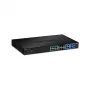 TRENDnet TPE-204US 20 prievadų Gigabit Web Smart UPoE komutatorius, 370W PoE biudžetas, 8 UPoE prievadai, 19 inch montuojamas į stelažą