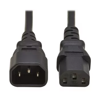 Tripp PDU maitinimo laidas C13 į C14 10A 250V H05VV-F 2m (6.6ft) juodas
