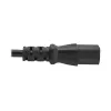 Tripp PDU maitinimo laidas C13 į C14 10A 250V H05VV-F 2m (6.6ft) juodas