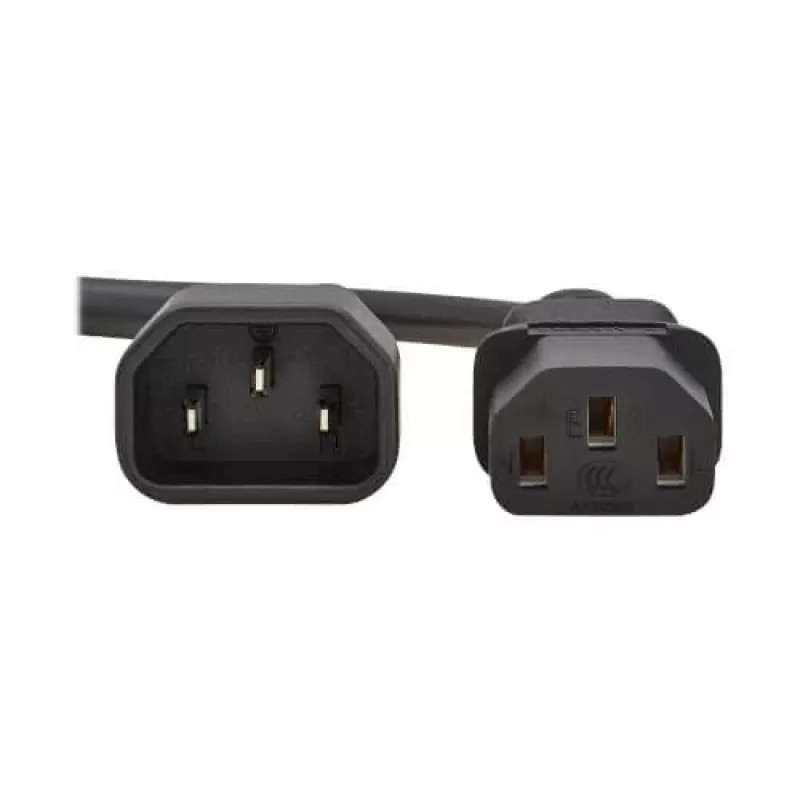 Tripp PDU maitinimo laidas C13 į C14 10A 250V H05VV-F 2m (6.6ft) juodas