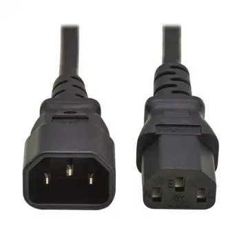 Tripp PDU maitinimo laidas C13 į C14 10A 250V H05VV-F 2m (6.6ft) juodas